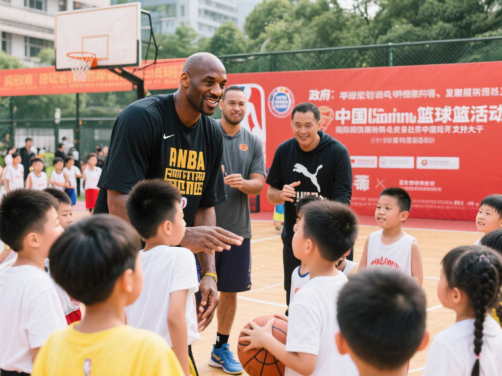 NBA名宿助阵中国校园篮球训练营
